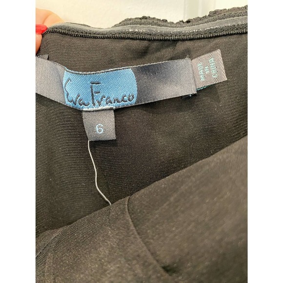 NWT Anthropologie Eva Franco Floral Lace Mini Dress 6 Holiday New Years Eve - Picture 7 of 11